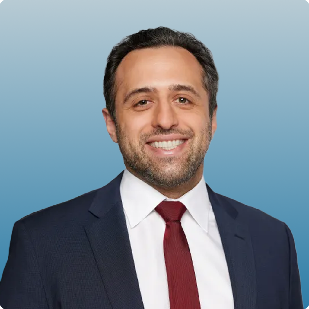 Portrait of Dr. Ramiz Mogannam, an oral and maxillofacial surgeon.