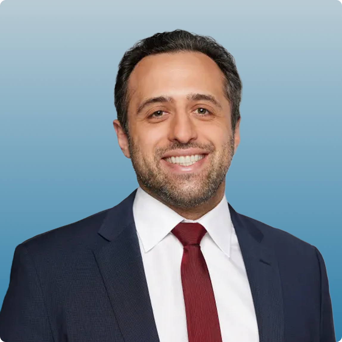 Portrait of Dr. Ramiz Mogannam, an oral and maxillofacial surgeon.